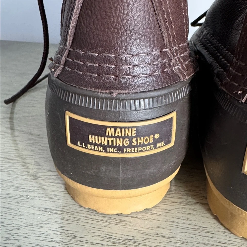 L.L. Bean Men's Brown Hunting Boots Size 10 W